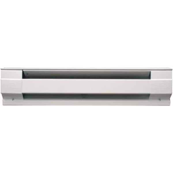 Cadet 09950 4 x 30.3 in. 240V 500W Baseboard Hardwire Electric Heater - White